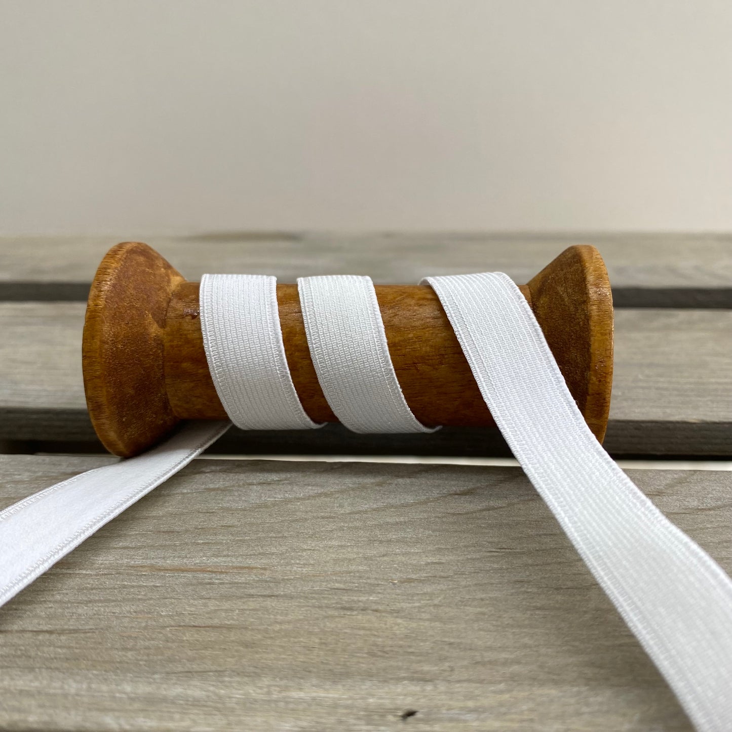 Bra Strapping Lingerie Elastic 12mm White