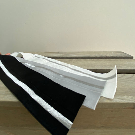 Technical Reflective Foldover Elastic FOE Binding 40mm