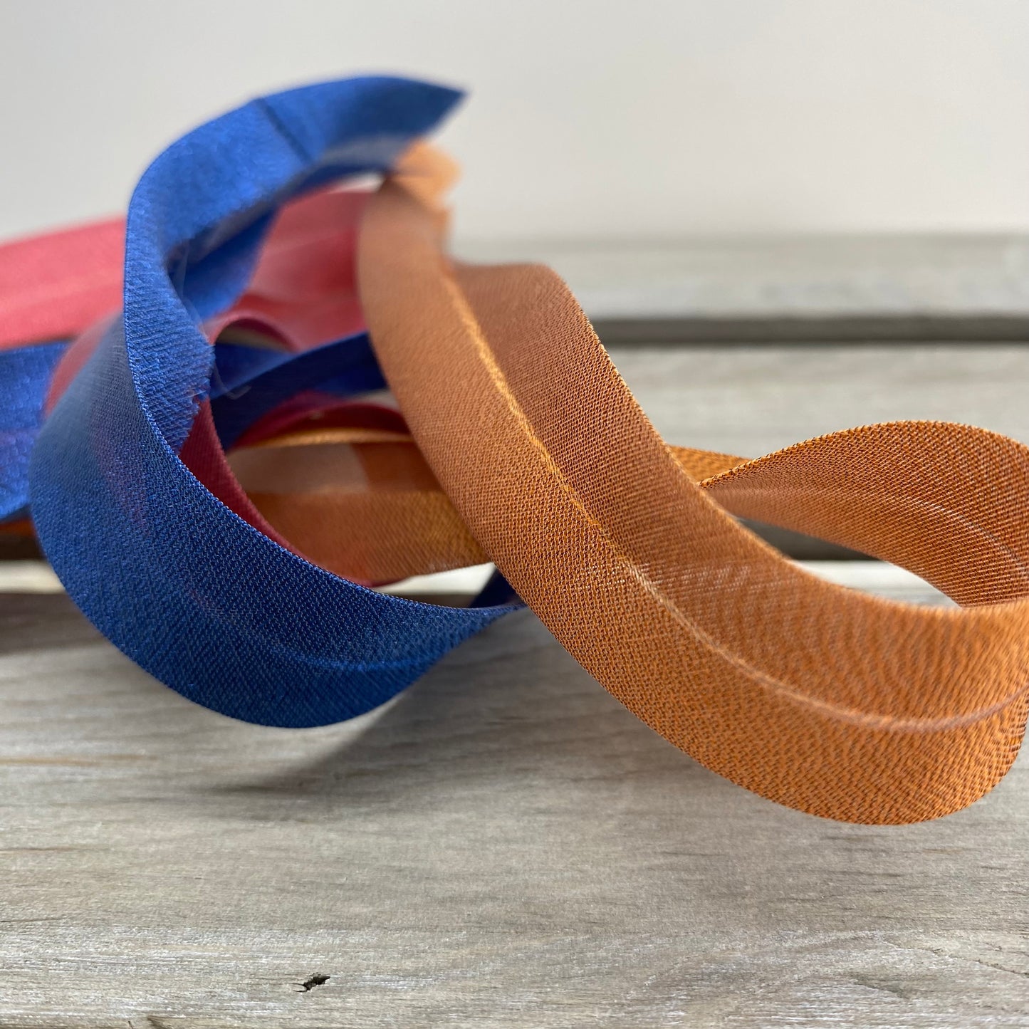Organza Iridescent Bias Binding 20mm