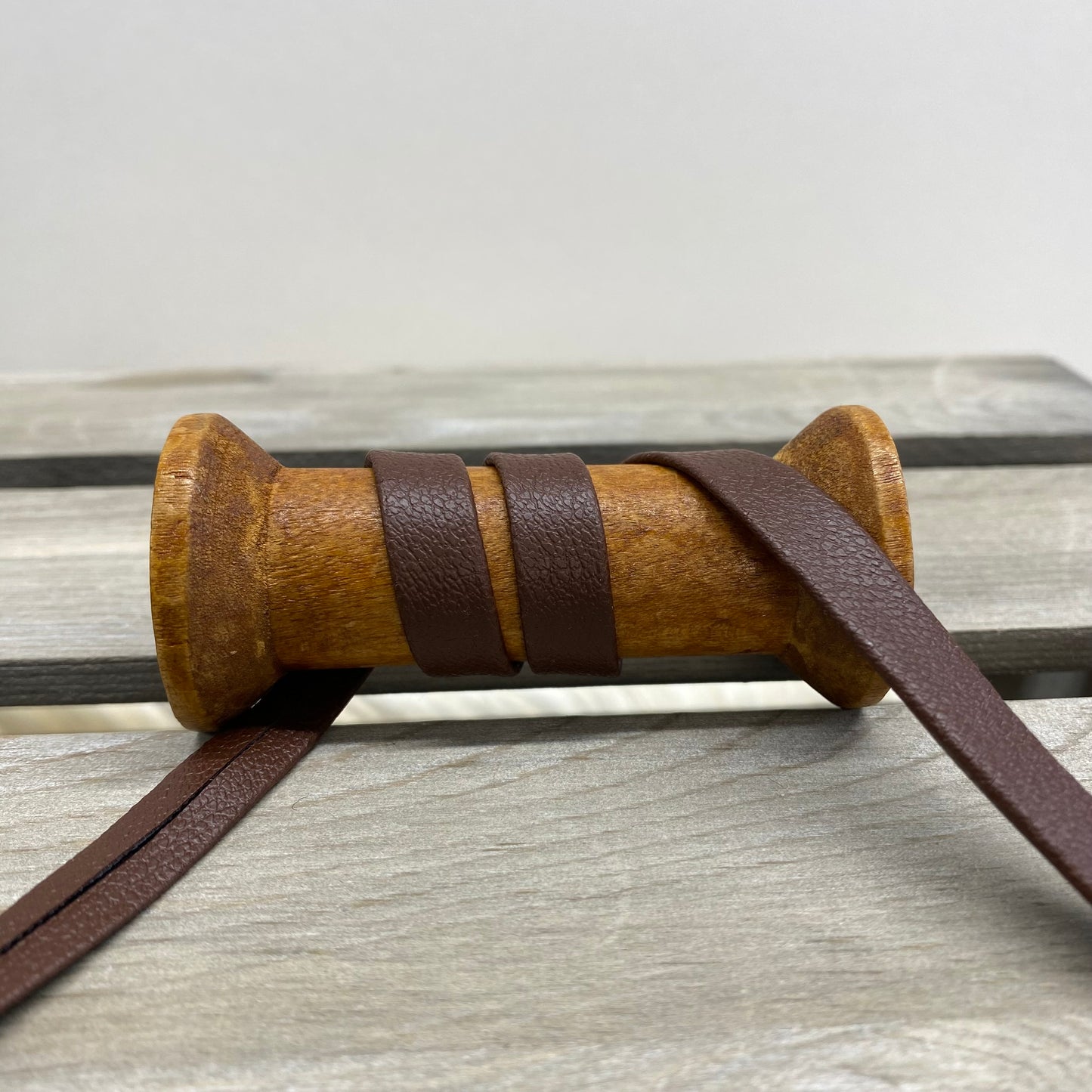 Textured Faux Leather Bias Binding 10mm