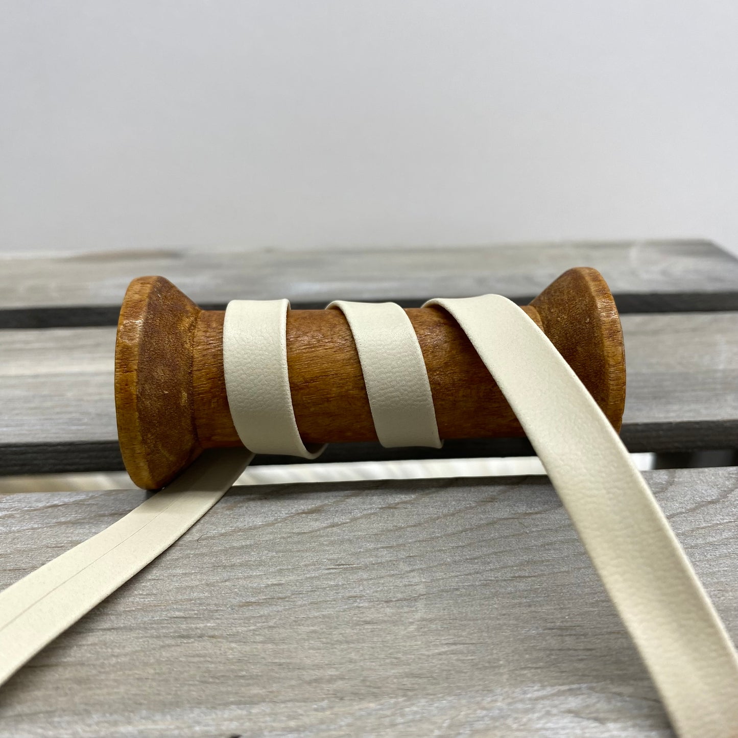 Textured Faux Leather Bias Binding 10mm