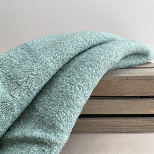 Sarah Boiled Wool Viscose Blend Pastel Mint 1.7m