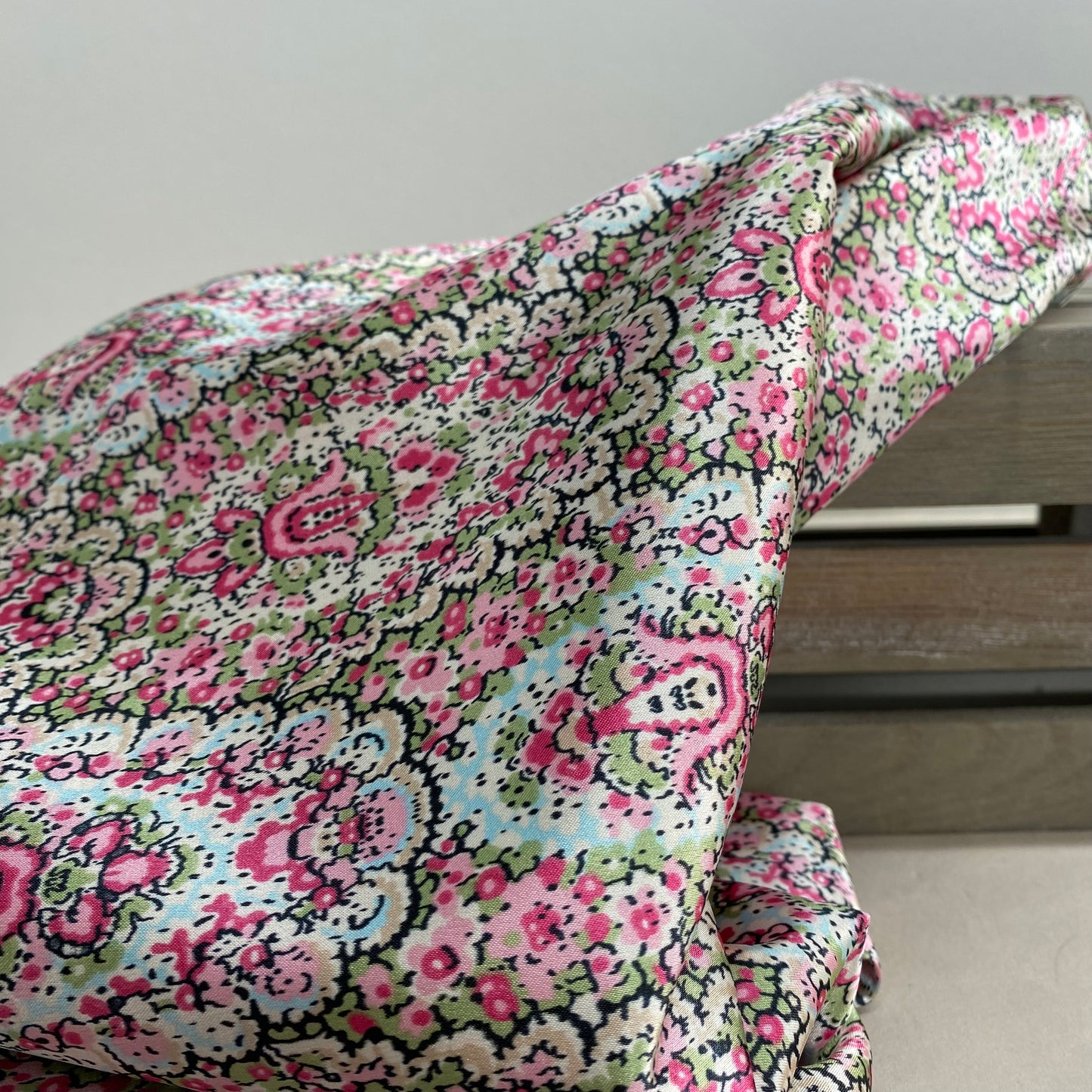 Paisley Polyester Satin