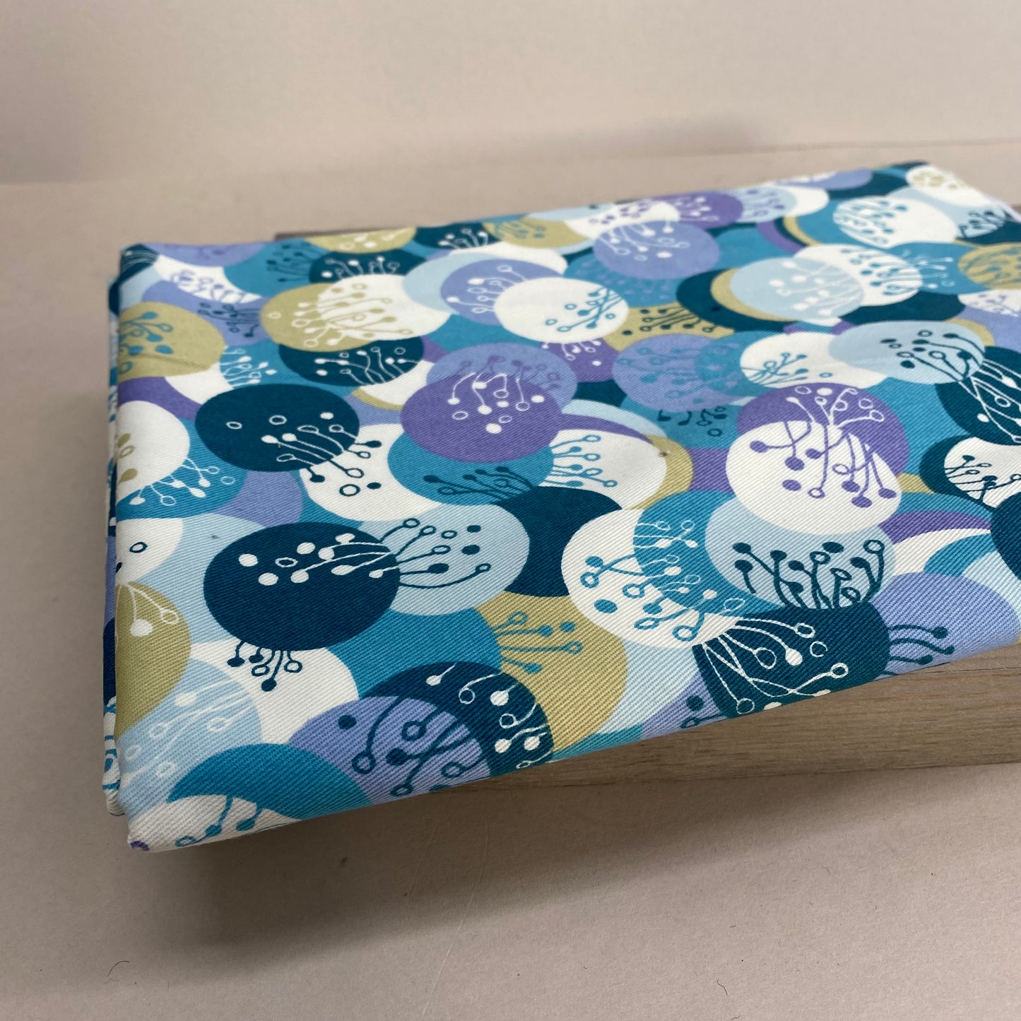 Bubbles Cotton Canvas Print 1m