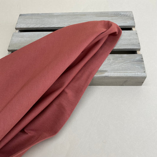 Stretch Viscose Bengaline Fabric Spice