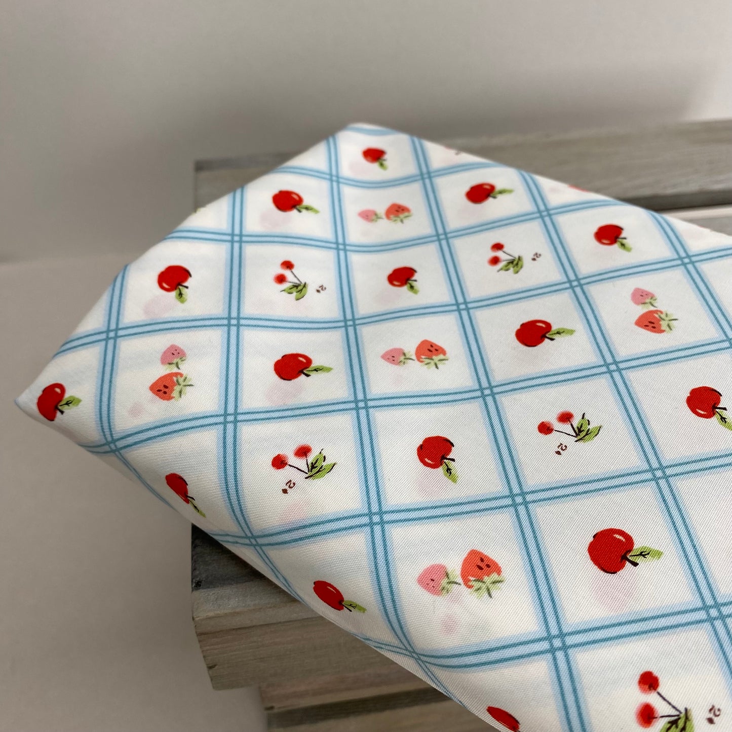 Art Gallery Cherry Tiles from Minimo by Amy Sinibaldi Cotton Poplin