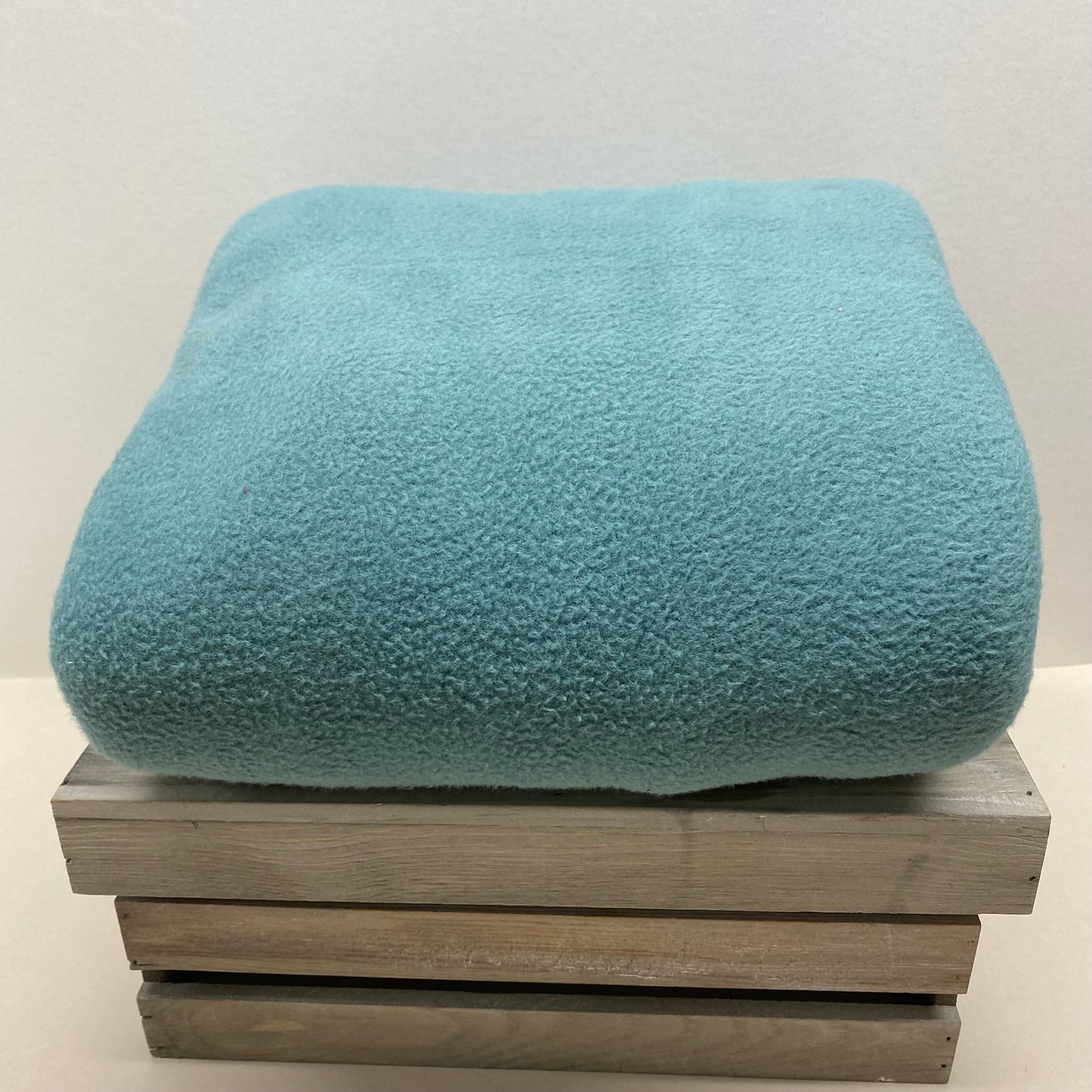 Shelly Pure Cotton Double Fleece Dark Eggshell Blue
