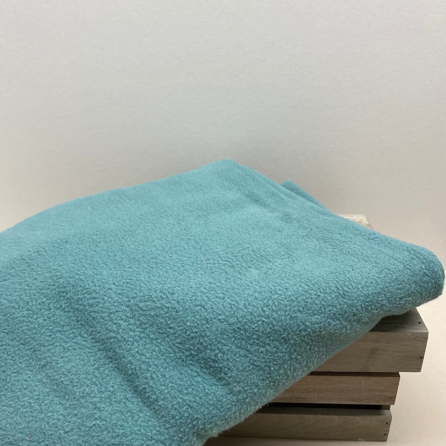 Shelly Pure Cotton Double Fleece Dark Eggshell Blue