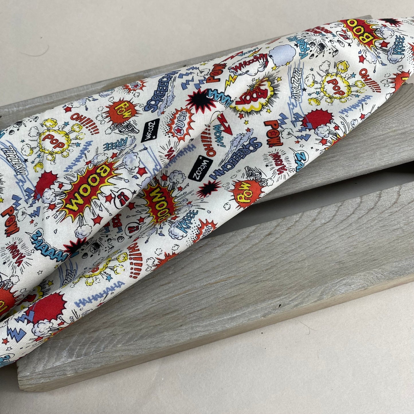 Boom Cotton Linen Print by Kokka 1.2m