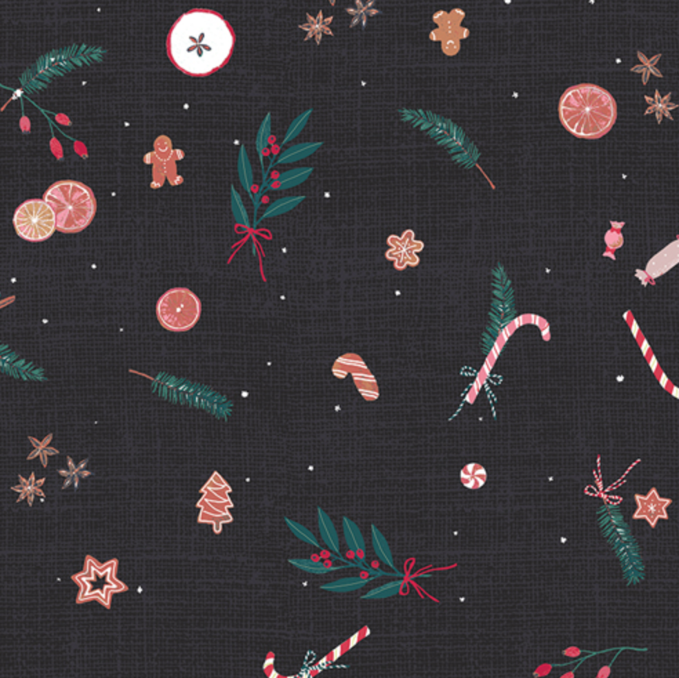 Art Gallery Flannel Christmas Potpourri