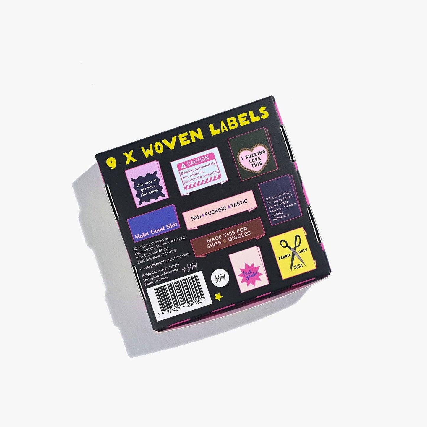 The Sweary Sewist #4 Label Box Set Collection by Kylie and The Machine