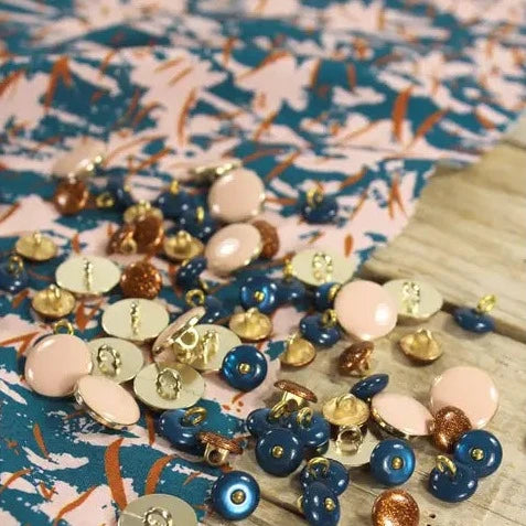 Eglantine et Zoe Chalk Petrol Blue