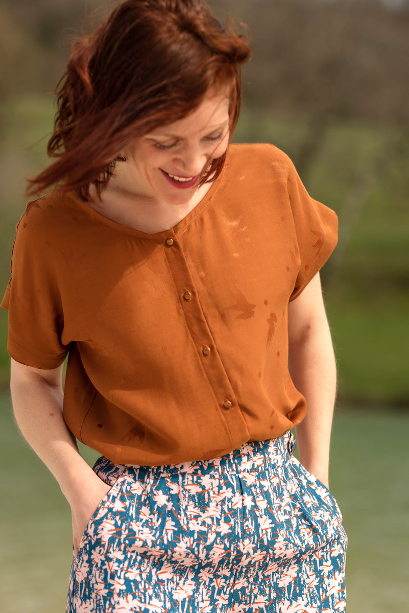 Eglantine et Zoe Chalk Petrol Blue
