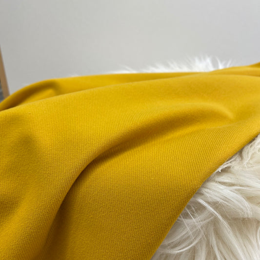 Buttercup Stretch Knit Cotton Dress Fabric
