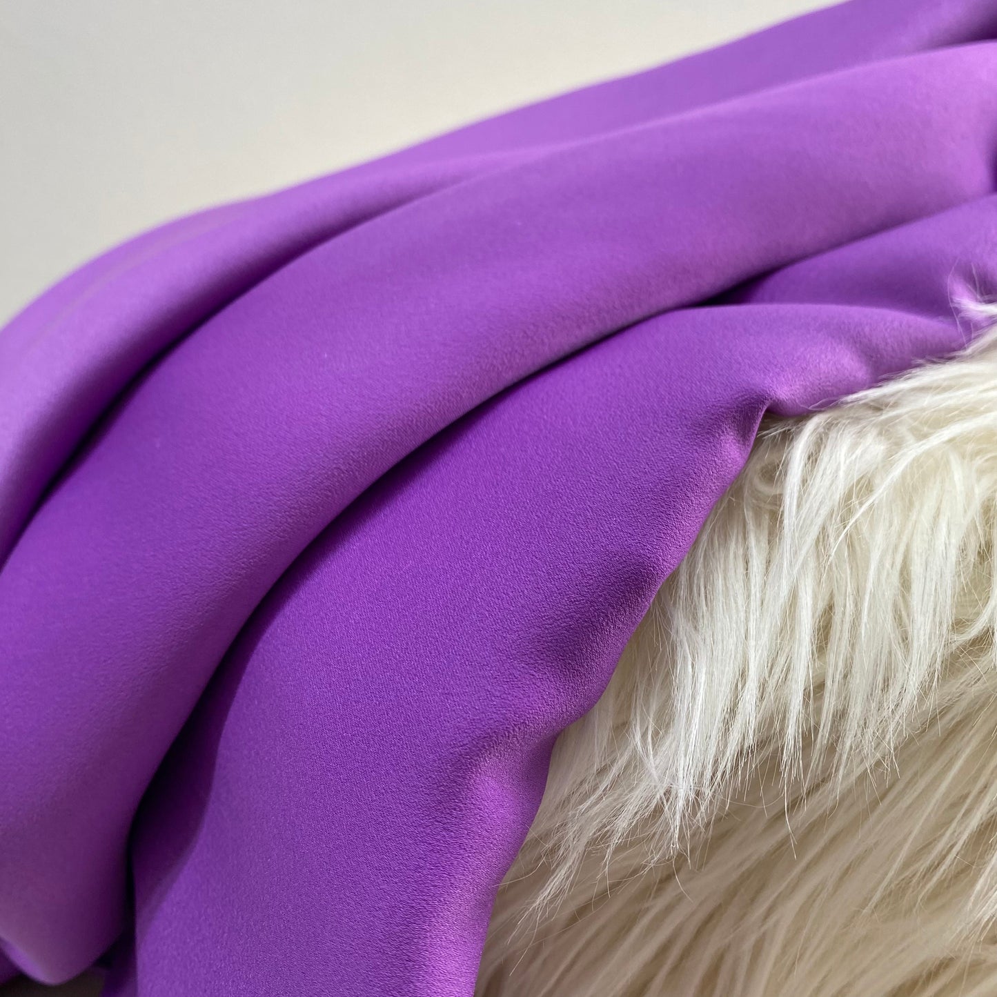 Grace Crepe De Chine Ultraviolet 1.7m