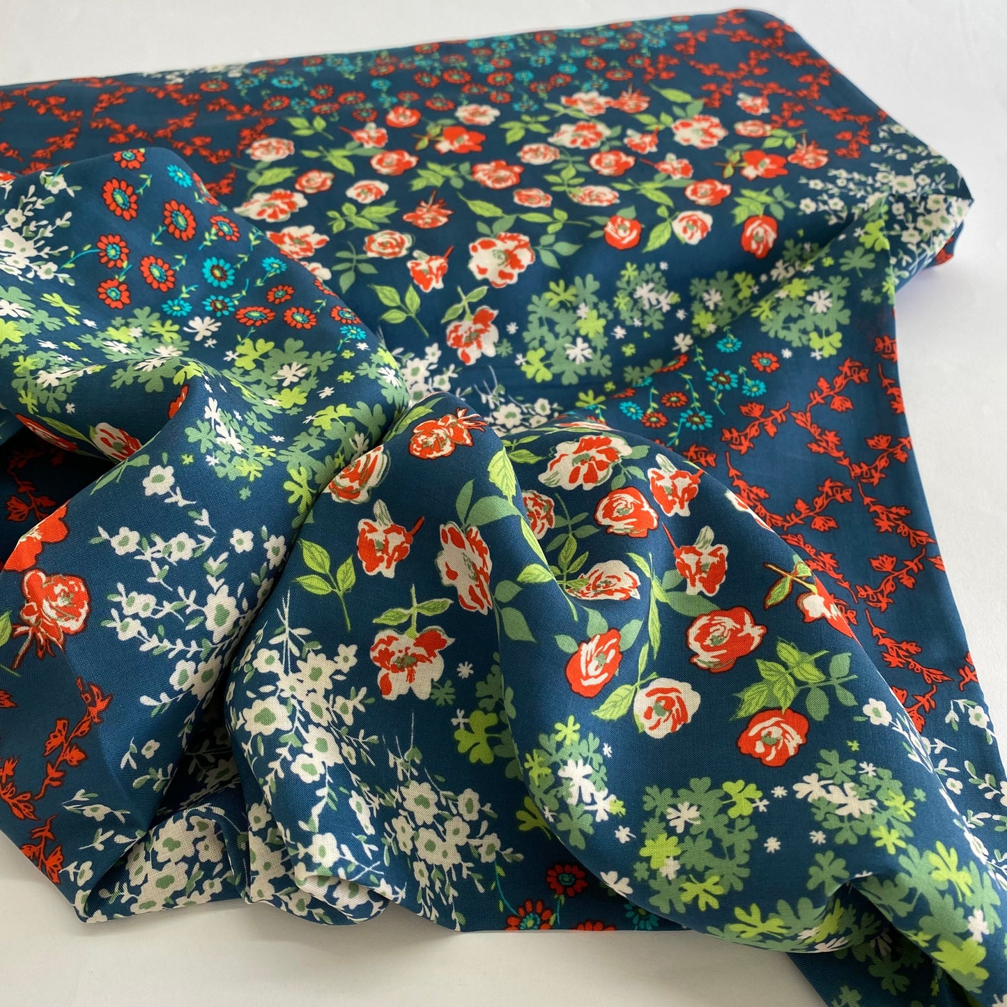 Art Gallery Flower Keeper Rayon Challis 2.7m