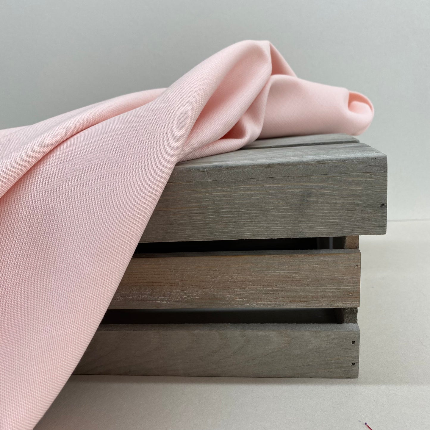 Lightweight Fine Wool Suiting Pale Pink 2.5m