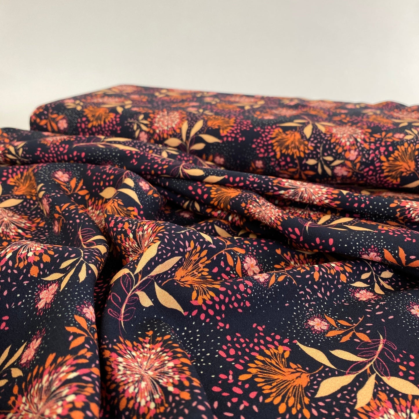 Atelier Jupe Floral Fireworks Viscose