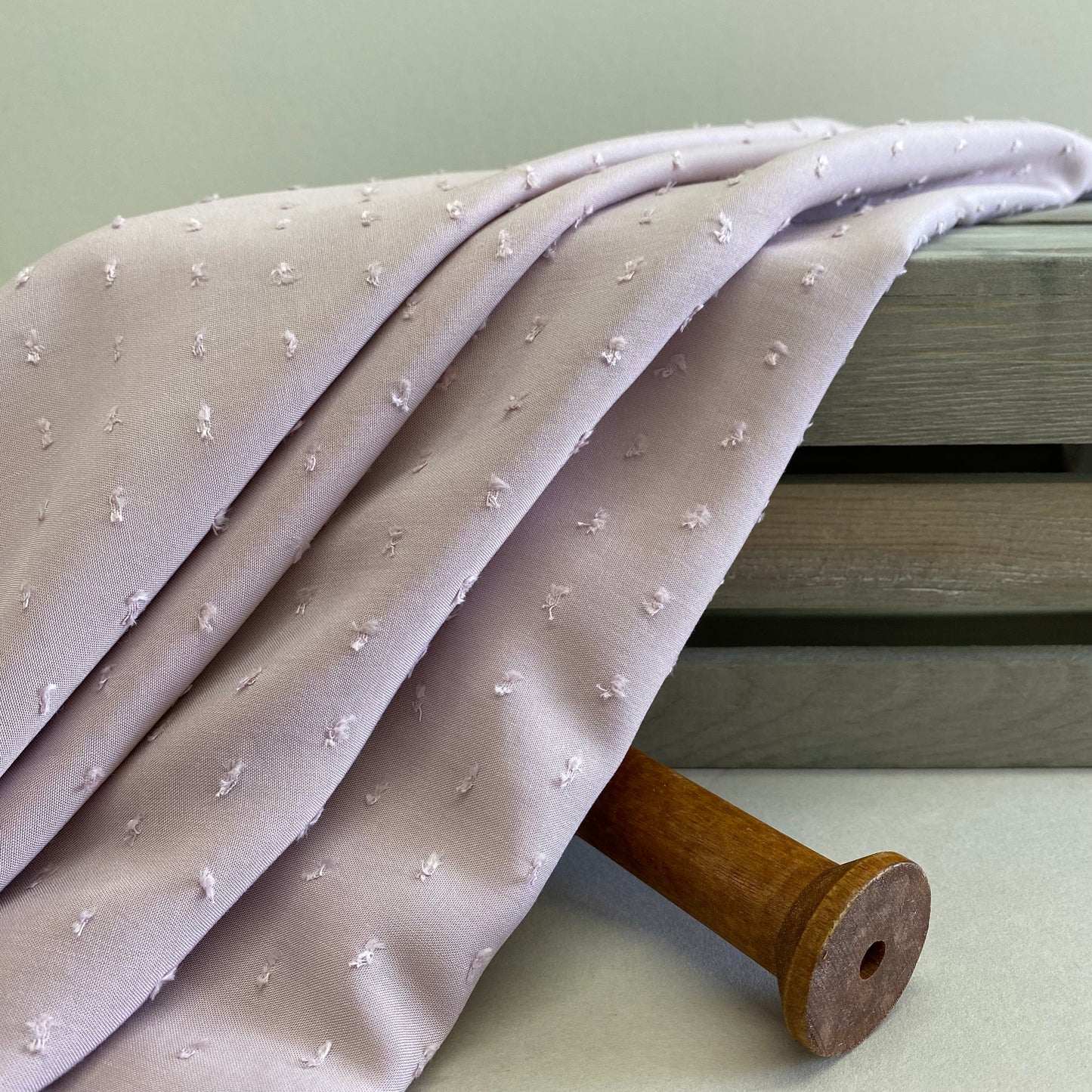 April Viscose Dobby Lawn Pearl 2.35m