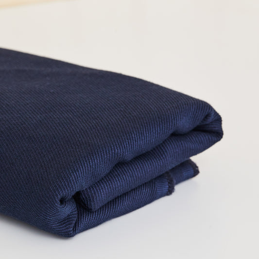 Mind the MAKER Linen Cotton Twill Indigo Night