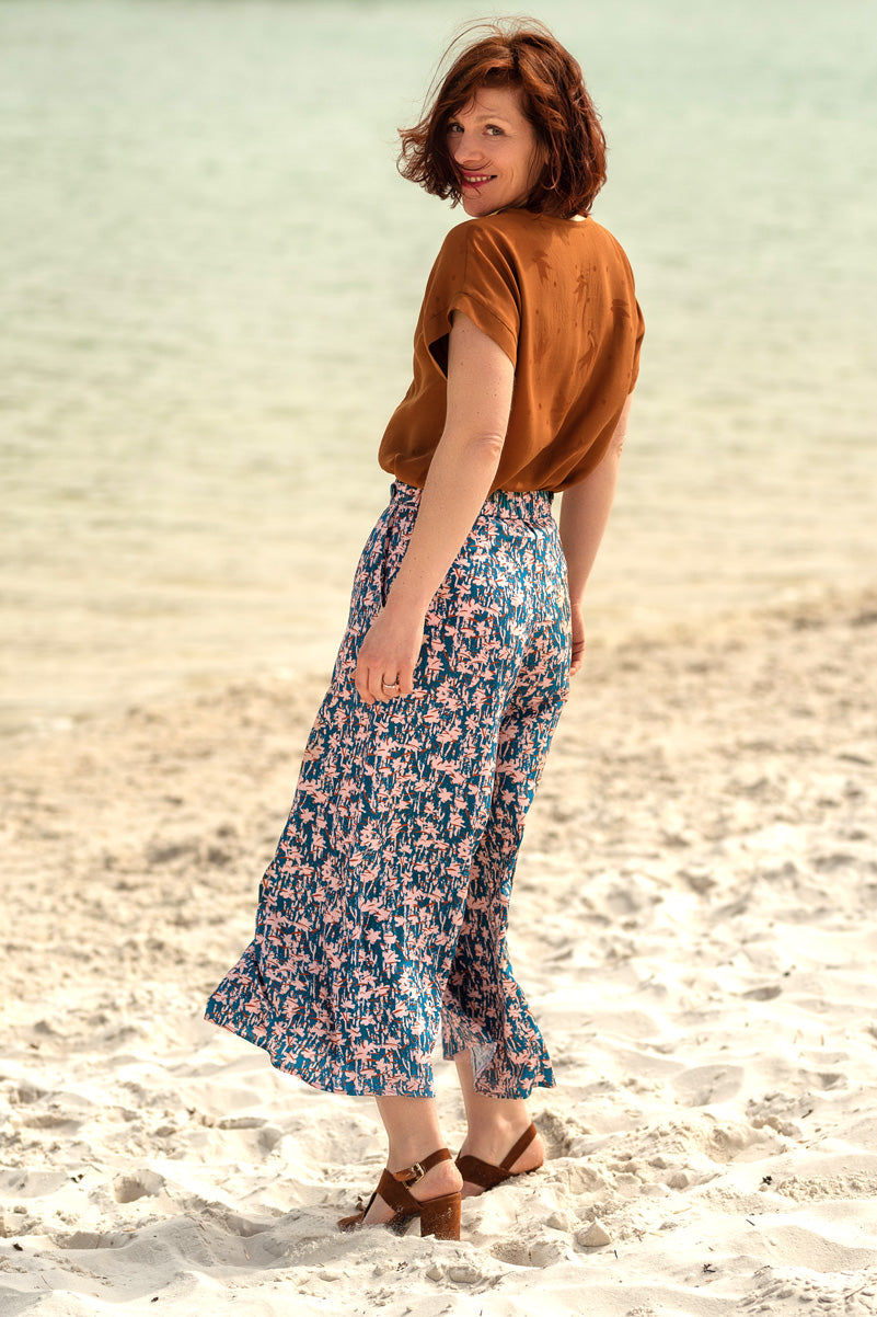 Eglantine et Zoe Chalk Petrol Blue