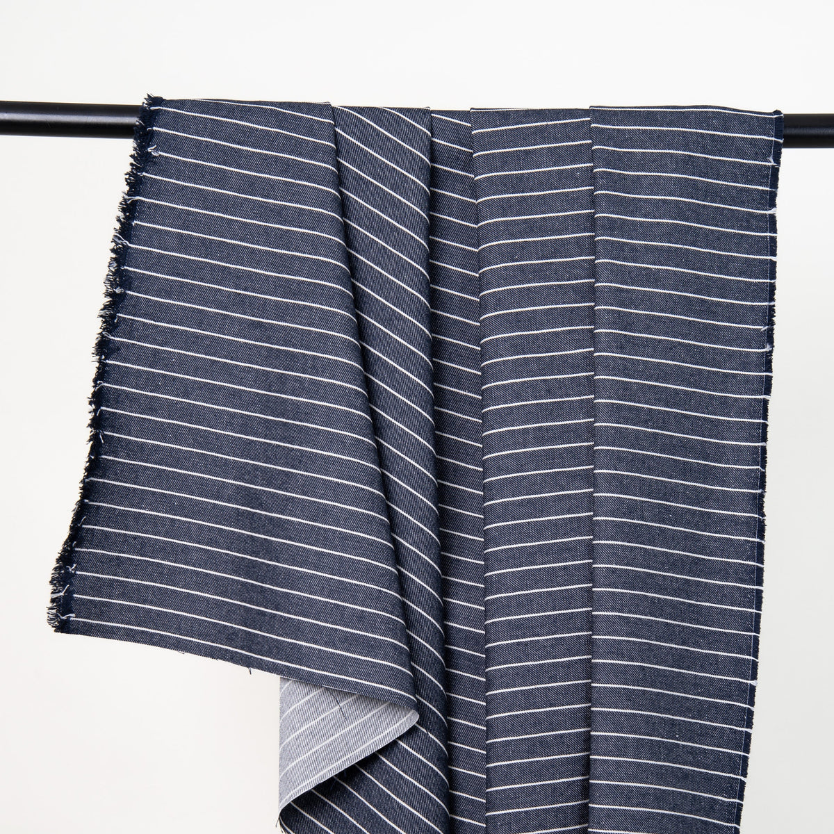 Atelier Brunette Wide Stripes Denim Mid Blue