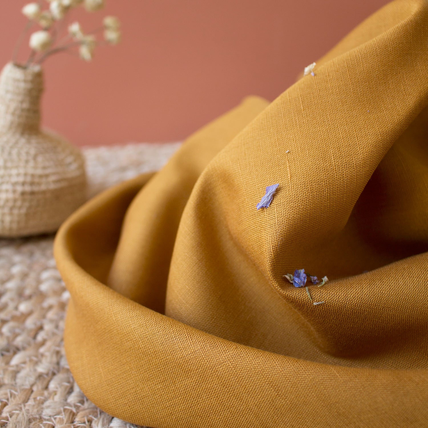 Atelier Brunette Cotton "Linen" Ochre