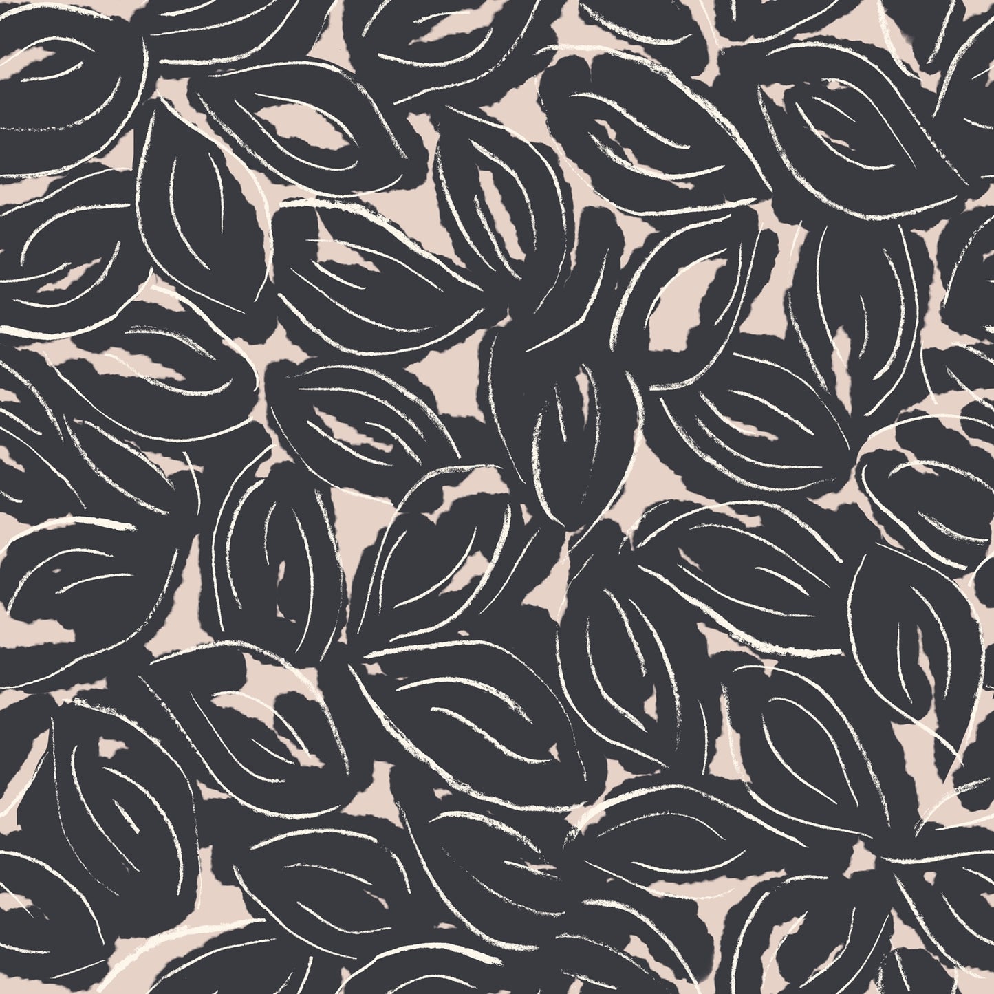 Atelier Brunette Petal Night Cotton Gauze Fabric