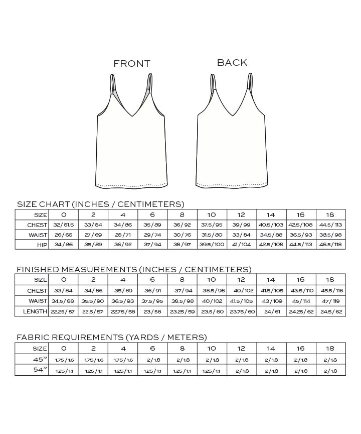 Ogden Cami by True Bias