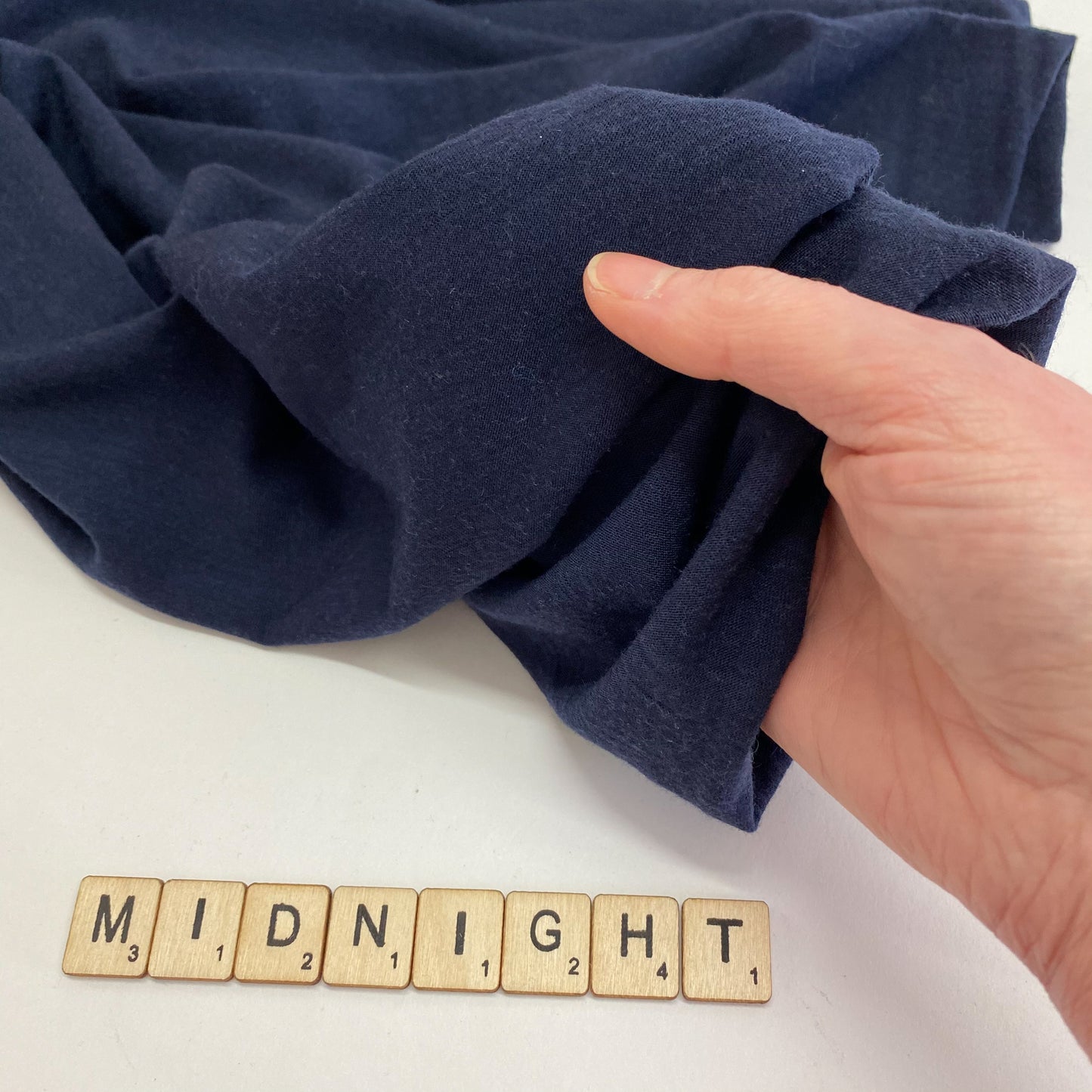 Atelier Lulou Melbourne Merino Wool Jersey Midnight
