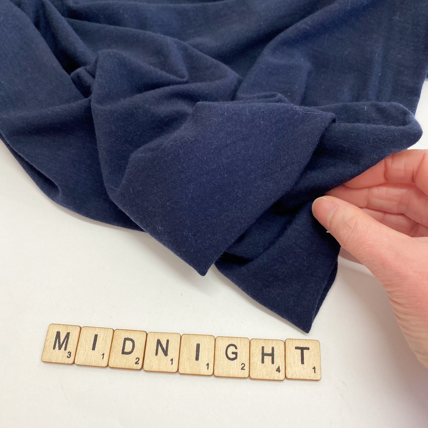 Atelier Lulou Melbourne Merino Wool Jersey Midnight