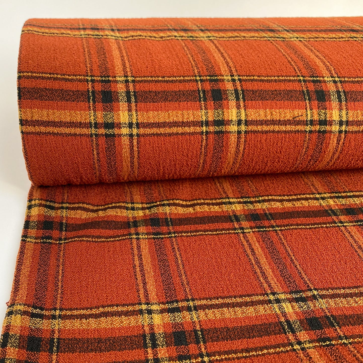Swatch Club Autumn Edit for Autumn Windowpane Check Russet