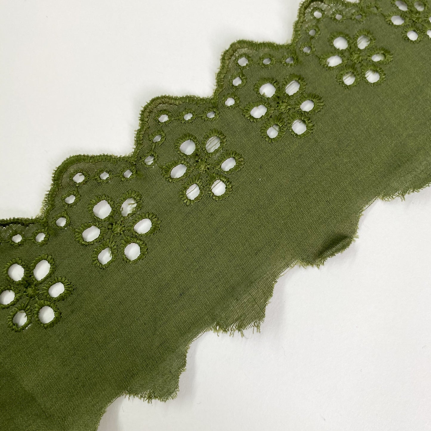 Eyelet Embroidered Lace 50mm