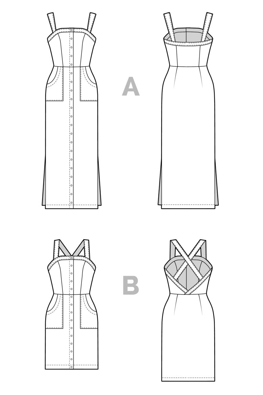 Fiona Sundress by Closet Core Patterns