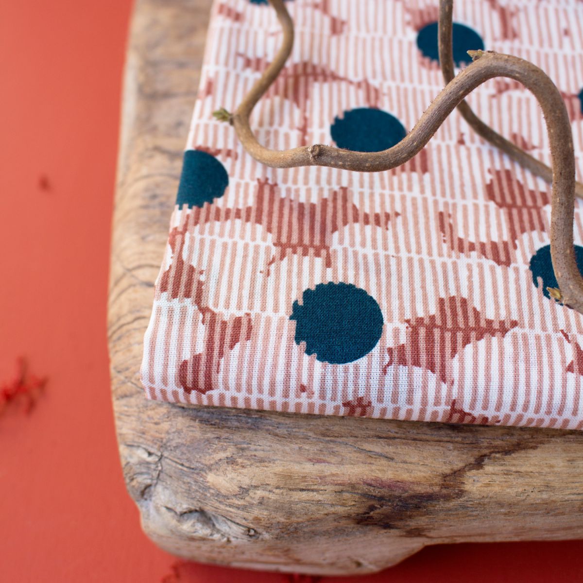 Atelier Brunette Mirage Forest Cotton Gauze Fabric