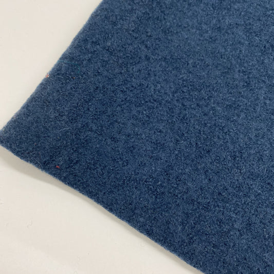 Pure Wool Coating Prussian Blue