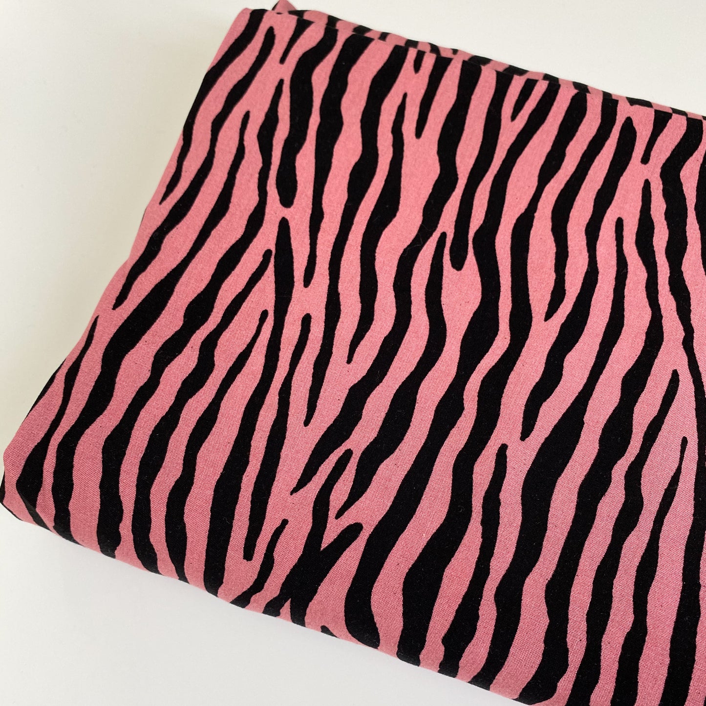 Radiance Viscose Zebra Stripe Stawberry Ice