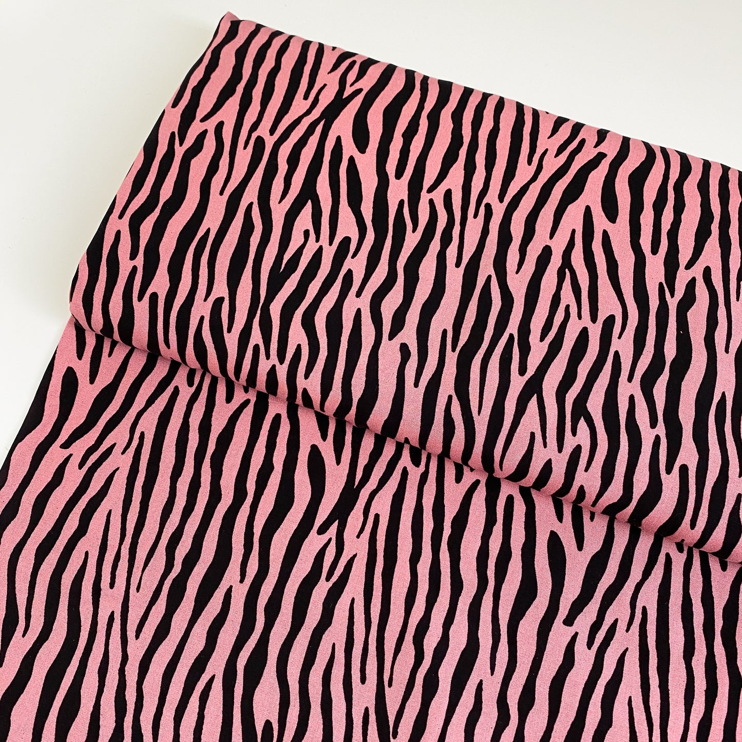 Radiance Viscose Zebra Stripe Stawberry Ice