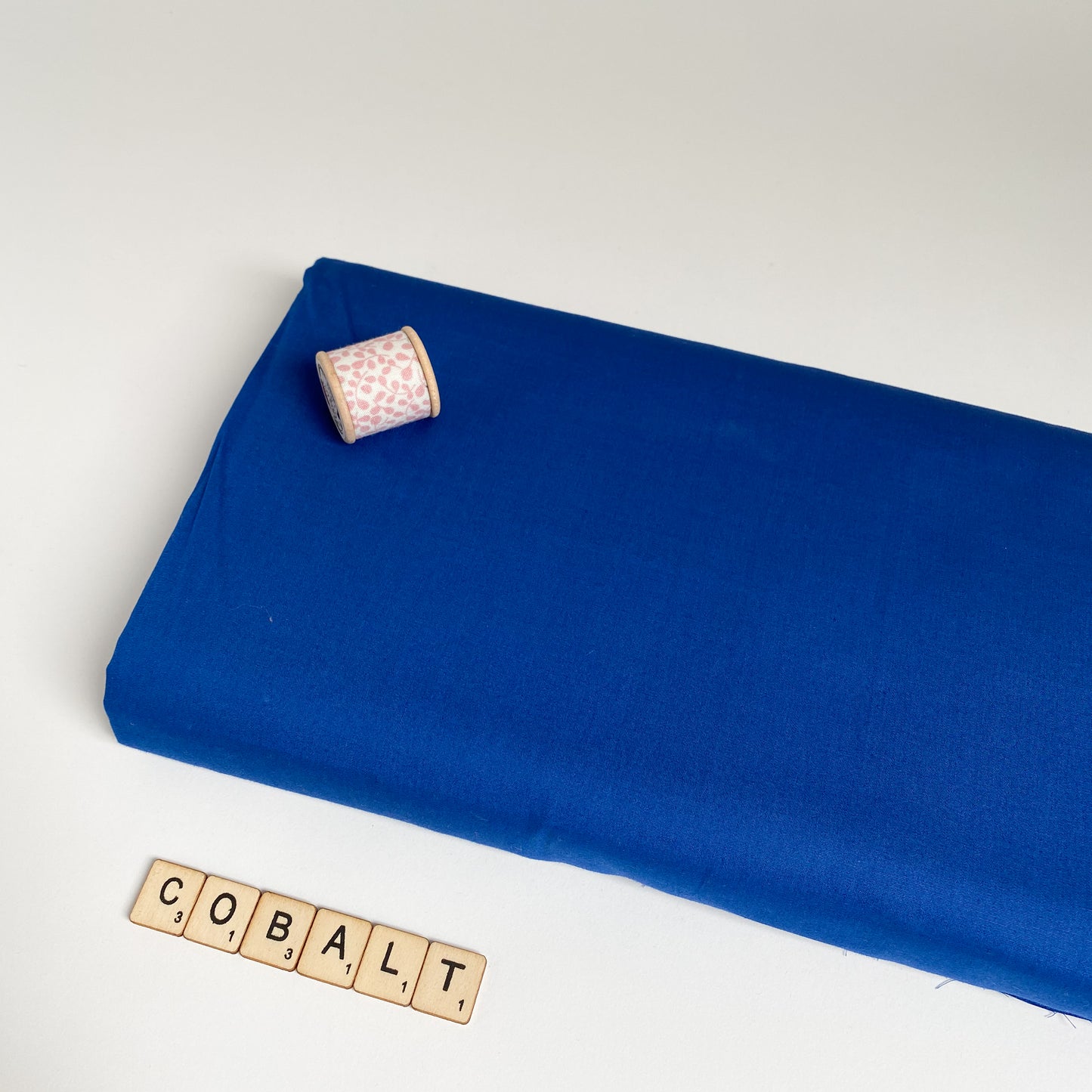 Swatch Club Zoe Cotton Poplin Cobalt Blue