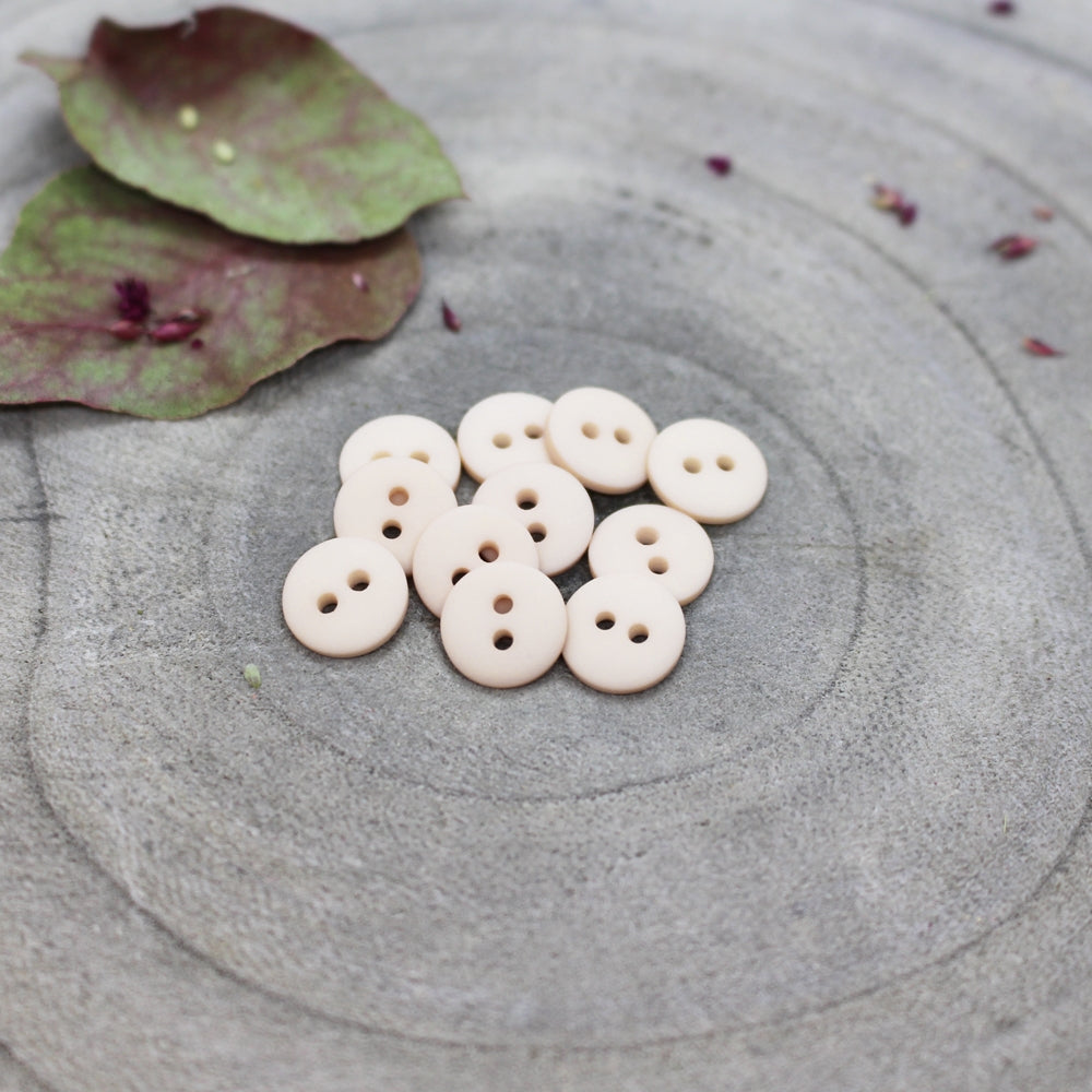 Atelier Brunette Matt Buttons Powder