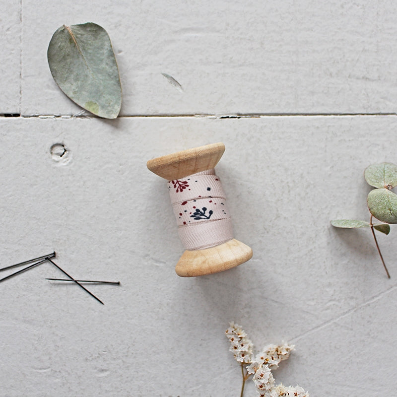 Atelier Brunette Twig Blush Viscose Bias Binding