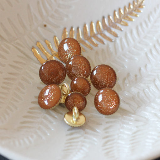 Lise Tailor Glitter Shank Buttons
