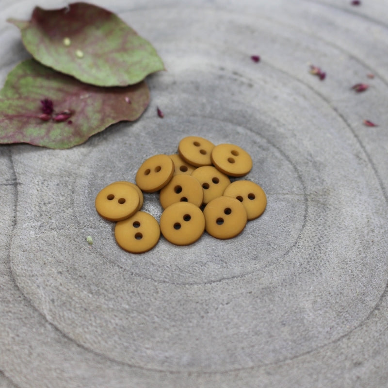 Atelier Brunette Matt Buttons Ochre
