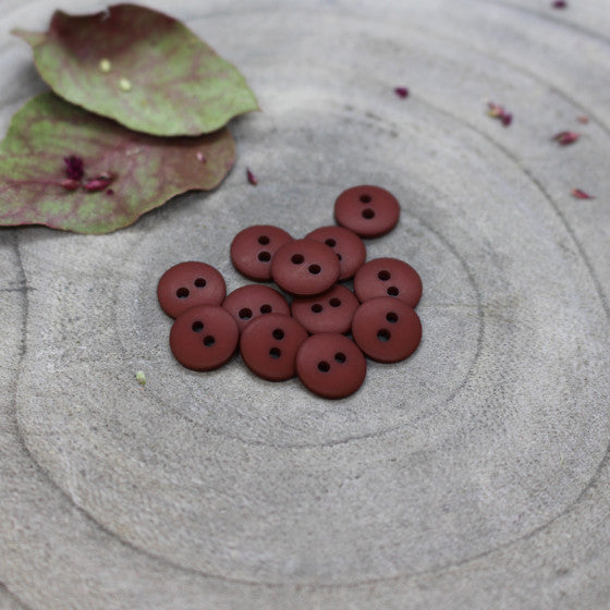 Atelier Brunette Matt Buttons Rust