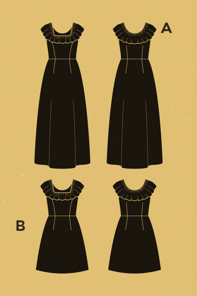 Deer and Doe Coquelicot Dress Sewing Pattern