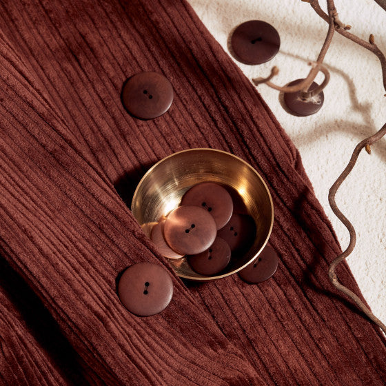 Atelier Brunette Rust Cotton Corduroy