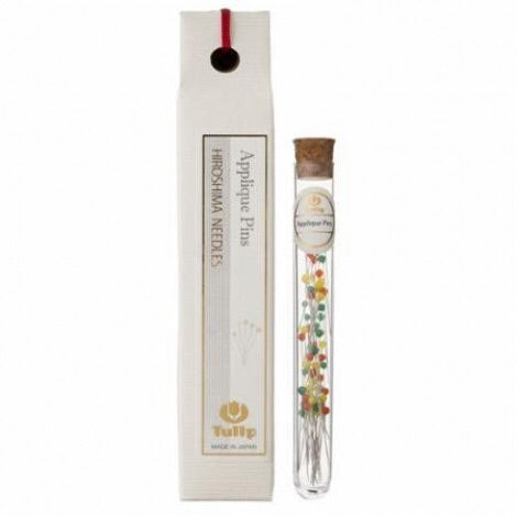 Hiroshima Tulip Patchwork Applique Pins