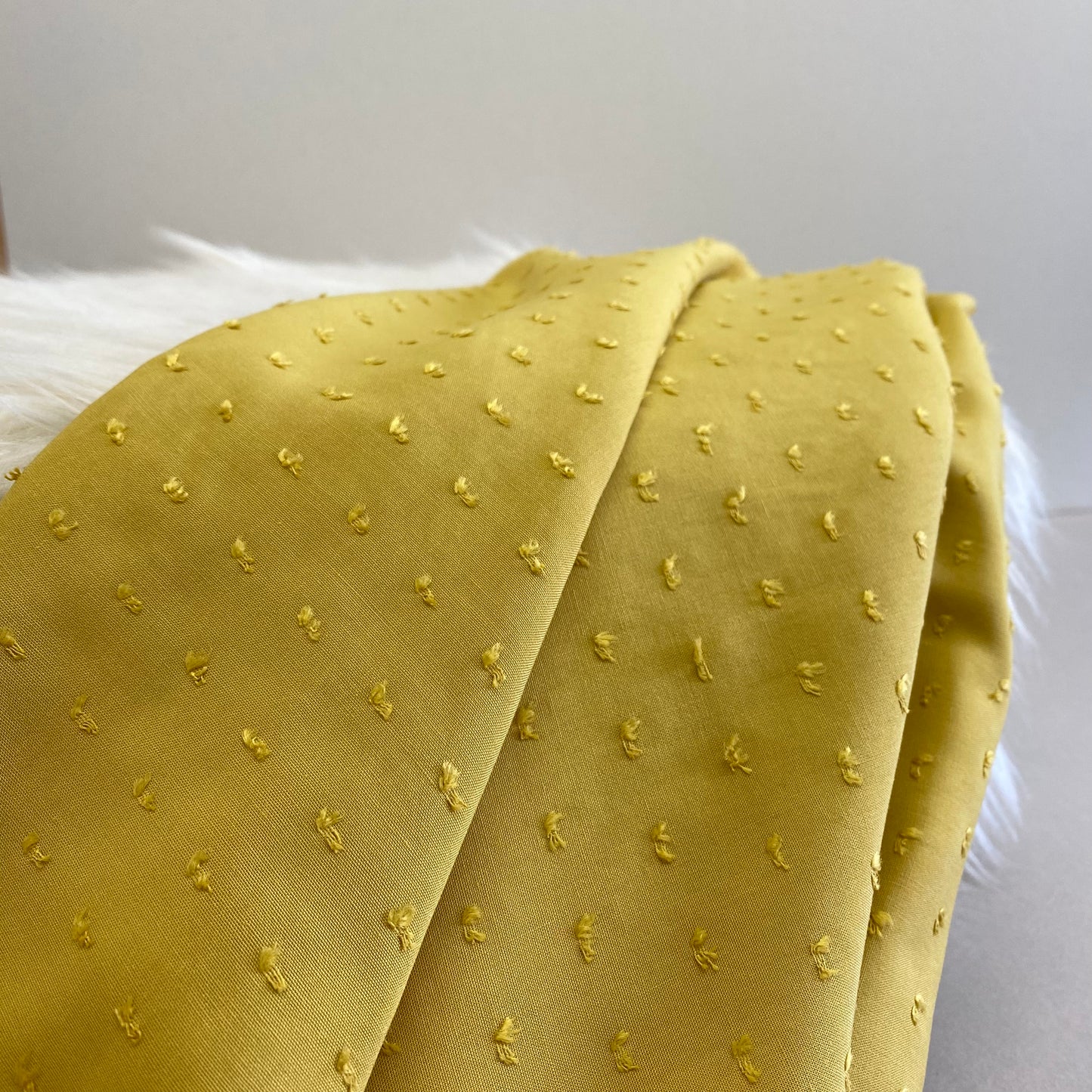 April Viscose Dobby Lawn Citrine