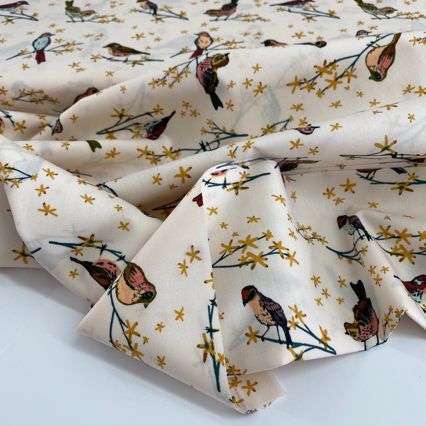 Art Gallery The Dawn Chorus Cotton Poplin