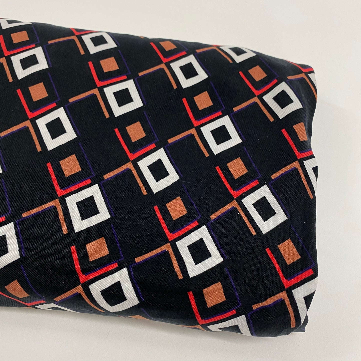 Geometric Cupro Print